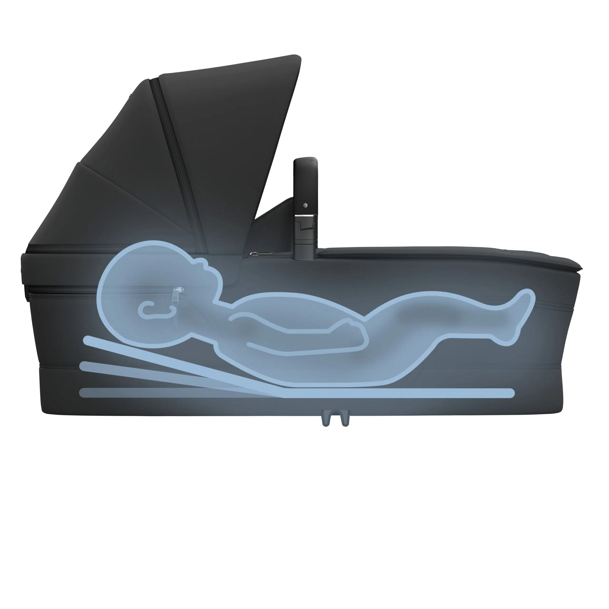 Maxi-Cosi Fame Cabin Carrycot - Black Onyx - Image 4