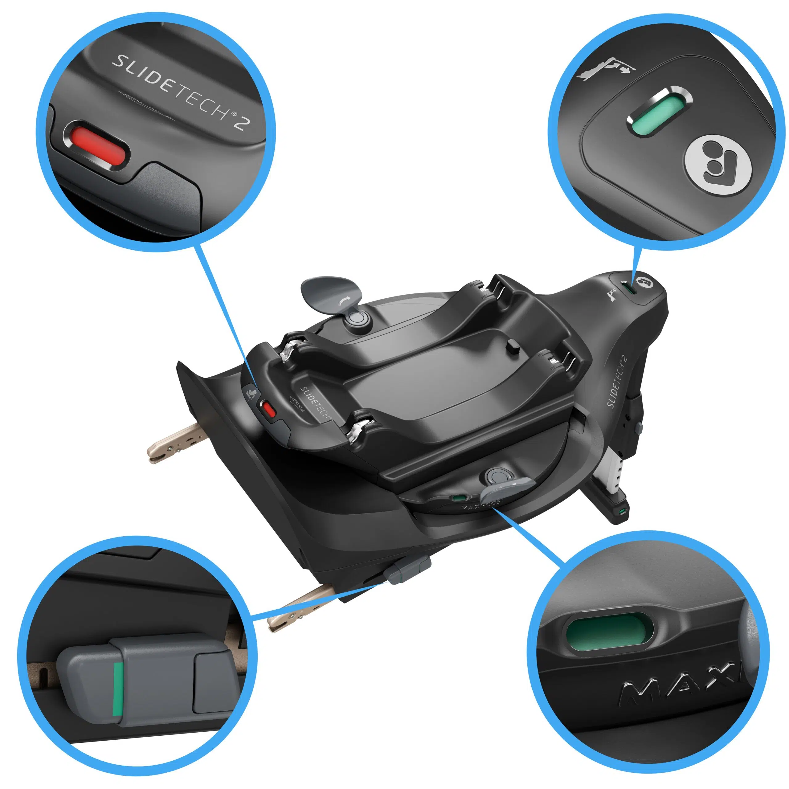 Maxi-Cosi FamilyFix Slide Pro ISOFIX Base - Image 7