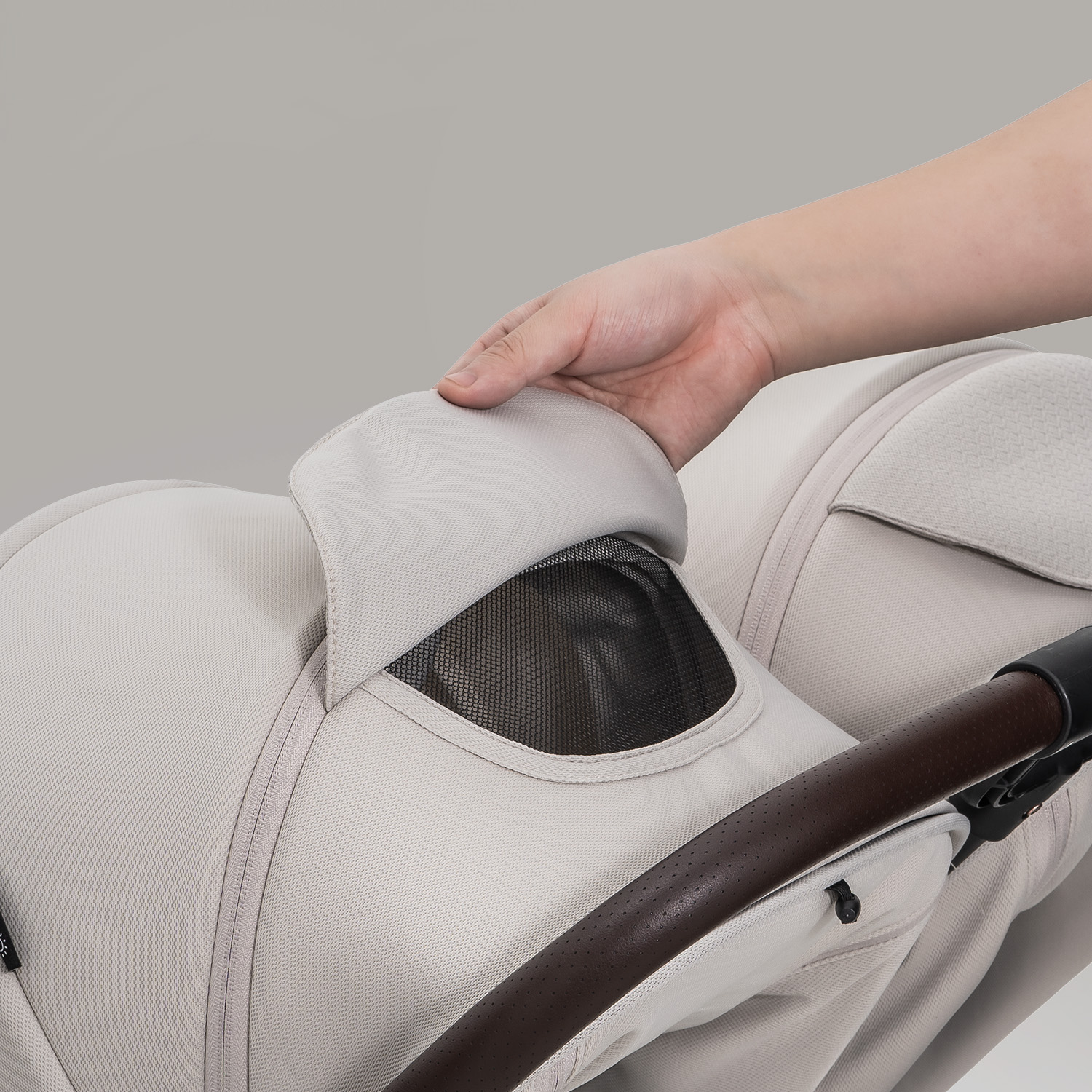 JoviKids Ayla Twin Pushchair - Dawn Beige - Image 33