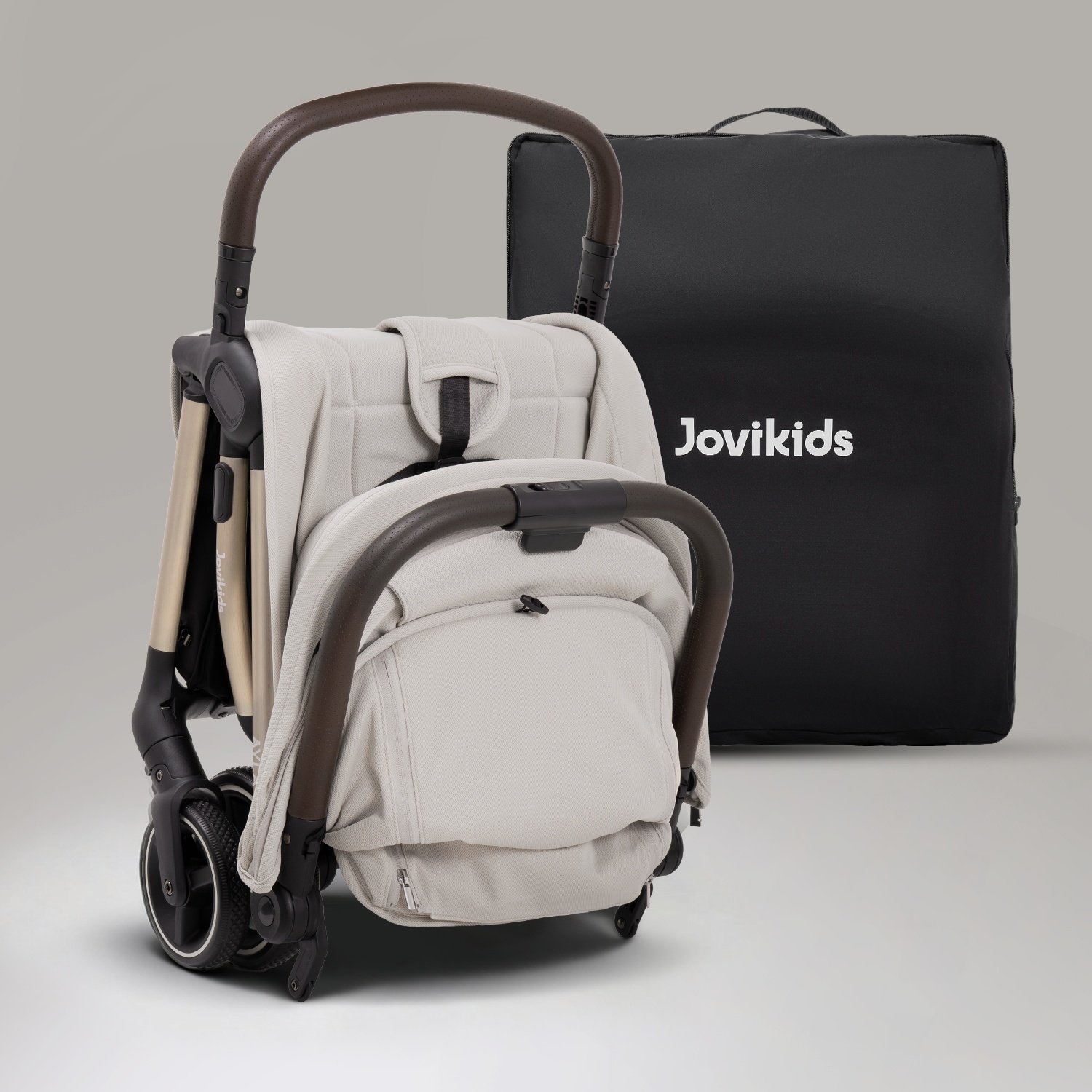 Jovikids Ayla Stroller - Dawn Beige - Image 13