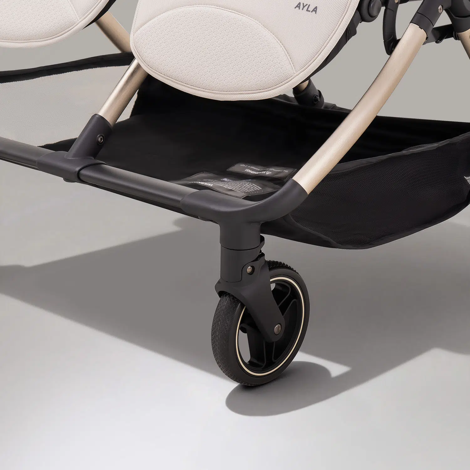 JoviKids Ayla Twin Pushchair - Dawn Beige - Image 22