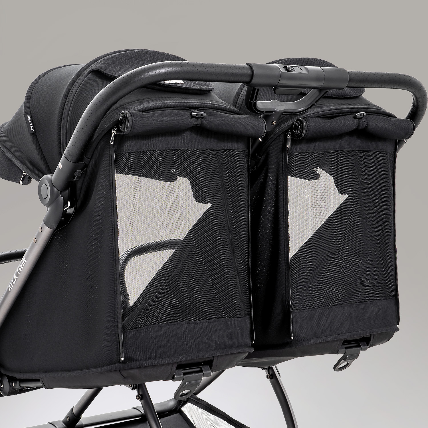 JoviKids Ayla Twin Pushchair - Urban Black - Image 34