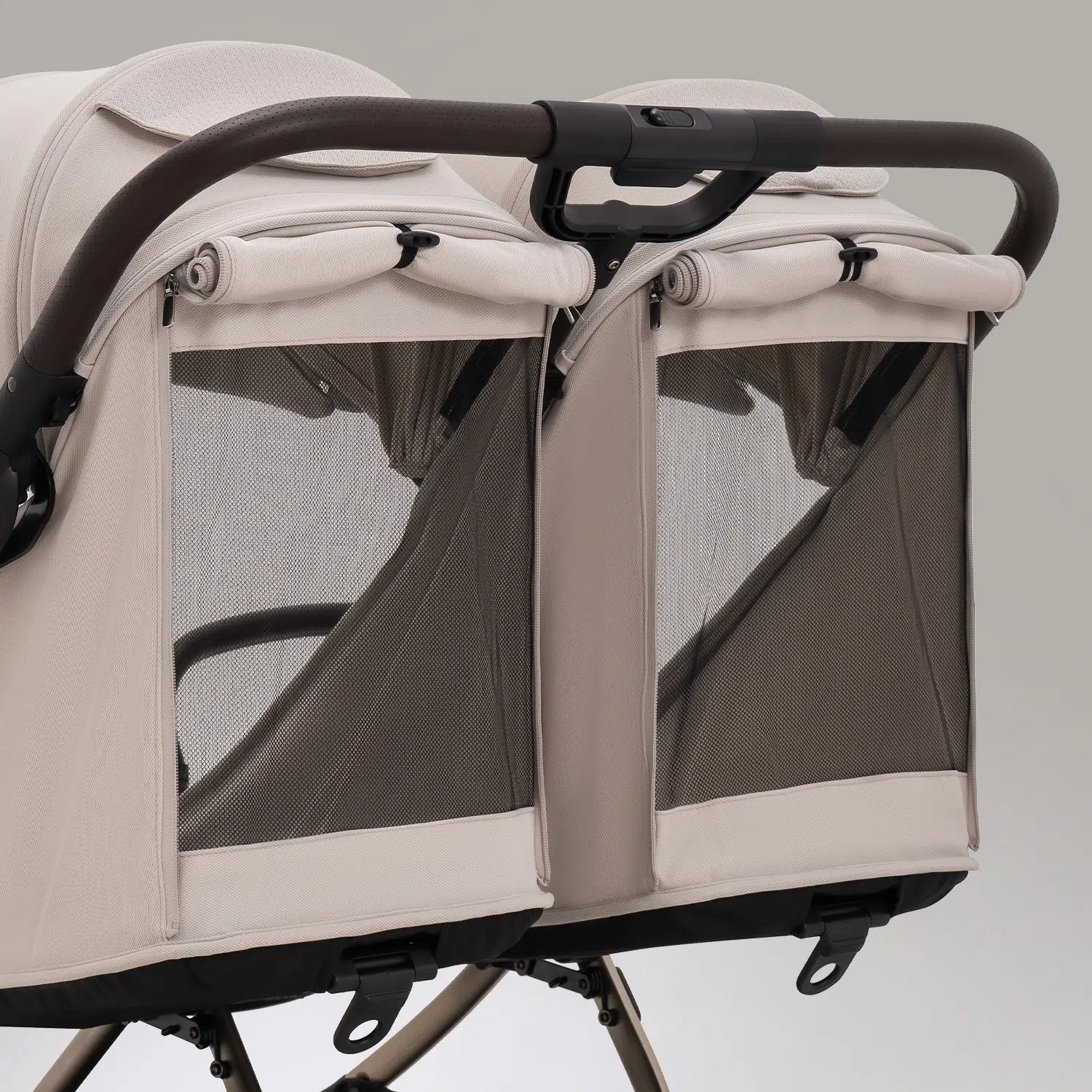 JoviKids Ayla Twin Pushchair - Dawn Beige - Image 21
