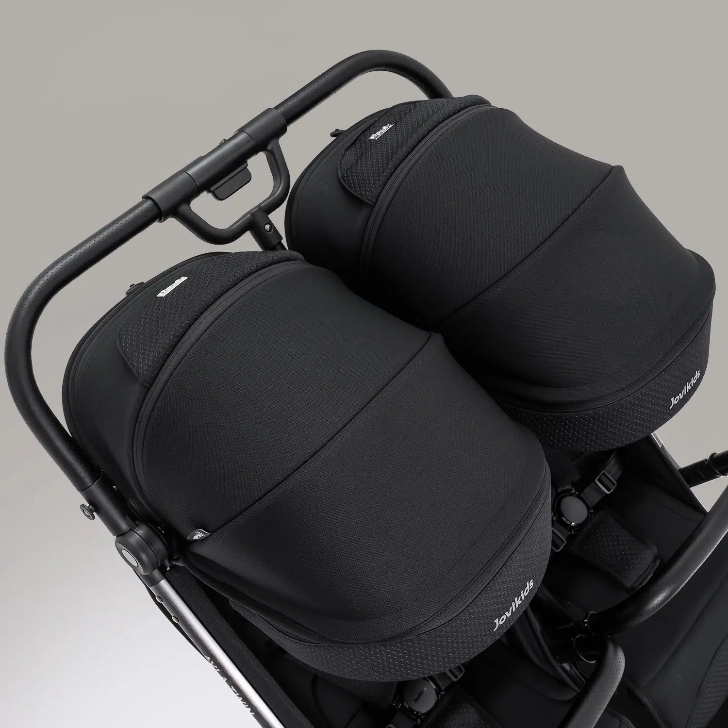 JoviKids Ayla Twin Pushchair - Urban Black - Image 35