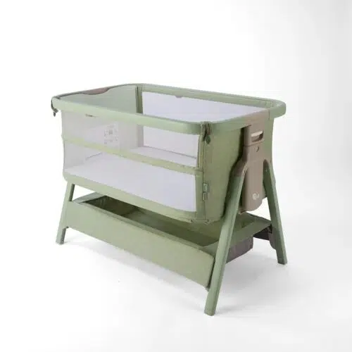 Tutti Bambini Cozee Zen Bedside Crib - Eucalyptus