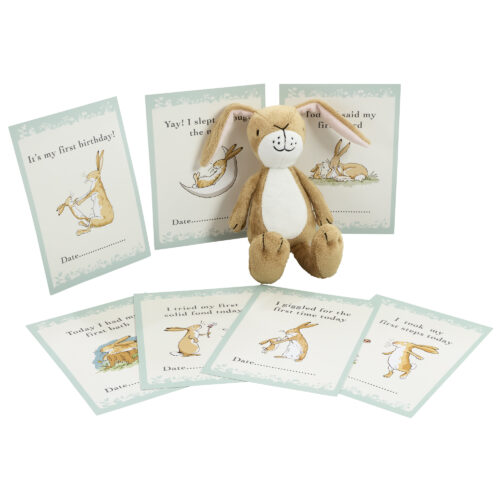 Rainbow Designs Guess How Much I Love You Soft Toy With Milestone Cards